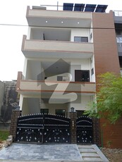 SOLAR SYSTEM INSTALLED 7 MARLA TRIPLE-STORY HOUSE AVAILABLE FOR RENT IN PUNJAB UNIVERSITY PHASE 2 Punjab University Society Phase 2