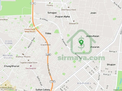 1 Kanal Plot For Sale In Dha Phase 8 Lahore