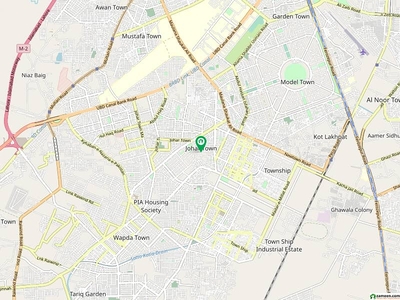 1 Kanal Semi Commercial Plot For Sale In Johar town Lahore 80 Feet Two Way Road Near 150 Feet Road Super Hot Location