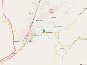 7 Marla plot for sale at Stadium road murree road Abbottabad