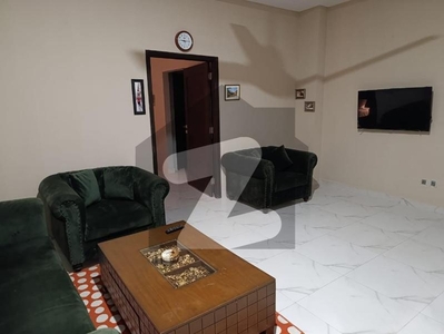 01 BED LUXURY furnished APPARTMENT AVAILBLE FOR RENT AT GULBERG GREEEN ISLAMABAD Gulberg Greens