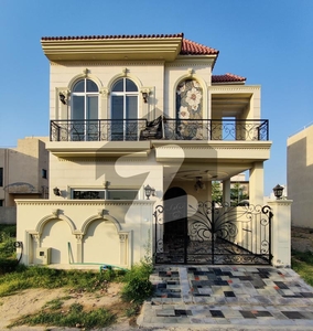 5-Marla Original Pics Facing Huge Park Spanish Design Stunning Bungalow For Sale In DHA DHA 9 Town