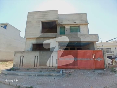 7 Marla BASEMENT TRIPLE STORE DOUBLE UNIT 6 BEDROOMS FULL GREY STRUCTURE AVAILABLE FOR SALE VERY GOOD PRIME LOCATION Bahria Town Phase 8 Safari Valley