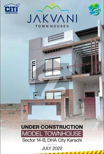 Famous Builders Famous Project Jakwani Town House 125 Sqrd Villas On Easy Installment Plan Grey Structure Ready Model House Ready DHA City Karachi