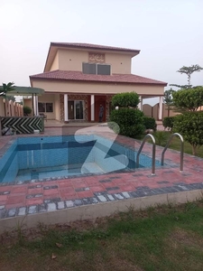 On Excellent Location Barki Road 2 Kanal Farm House Up For sale Cantt
