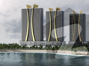 Experience Luxury Living by the Sea: Stunning 1 Bed Sea Facing Apartment in Gold Crest Bay Sands at HMR Waterfront. A Project by Giga Group, A Renowned Developer of Dubai and Islamabad HMR Waterfront