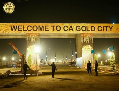 PLOT # 147 - On Ground AR Block 5 Marla on Super Hot Location of CA Gold City