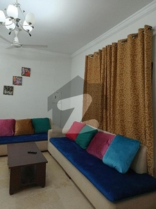1 Bed Room Attach Bath Tv Lounge Kitchen Furnished Apartment Available For Rent Ideal Floor F-11 Markaz
