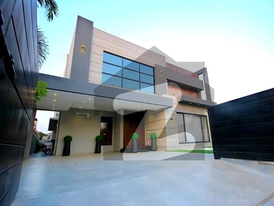 1 Kanal Brand New Beautiful Modern Design House At Good Location DHA Phase 6 Block N