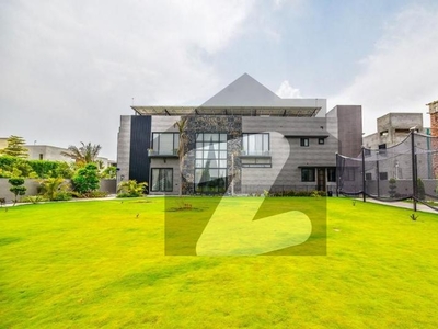 1 Kanal House Kanal Lawn Most Luxurious Modern Design House For Sale Prime Location Of DHA Phase 6 DHA Phase 6 Block L