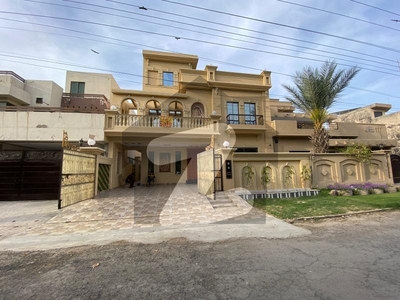 10 Marla Brand New Super Luxury Spanish Design Facing Commercial House For Sale Wapda Town Phase 1