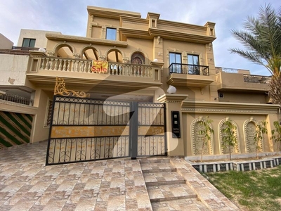 10 Marla Brand New Super Luxury Spanish Design House For sale Wapda Town Phase 1