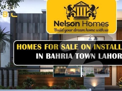 10 Marla Houses available for sale on easy installment plan in Sector E Bahria Town Lahore Bahria Town Rafi Block