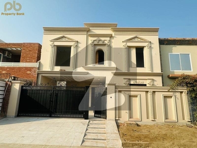 10 Marla Victorian Elevation Style House Available In Model Town Multan. Model Town