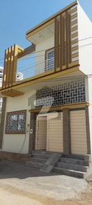 130 sq yard brand new west open single story house available for sale prime location high quality materials use for work Gulshan-e-Roomi