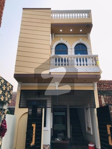2.5 Marla Brand New Double Storey House For Sale In Lda Housing Society Phase 2 Marghzar Officers Colony