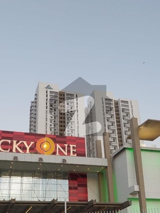 3Bed/D/D Apartment Road Side Luckyone Apartment Located In, Rashid Minhas Road Opposite To UBL Sports Complex, Lucky One Apartment