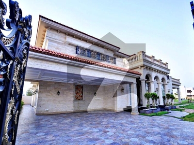 5 Kanal Fully Furnished Faisal Rasul Design Spanish Bungalow For Sale In Phase 7 DHA Phase 7