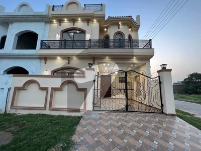5 Marla Beautiful Spanish Design Double Storey Corner House Available For Sale Buch Executive Villas