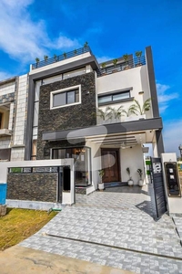 5 Marla Beautifull Modern Designer House For Sale At Top Location Near Back 100ft Road DHA 9 Town