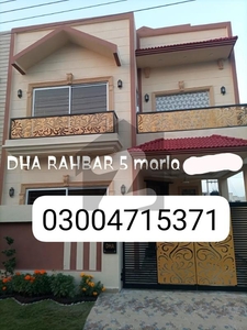5 Marla Brand New House For Sale DHA Rahbar Sector 2 DHA 11 Rahbar Phase 2