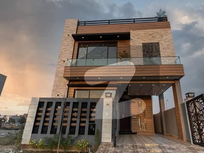 5 Marla Most Luxury Living Modern House For Sale In DHA 9 Town DHA Phase 6
