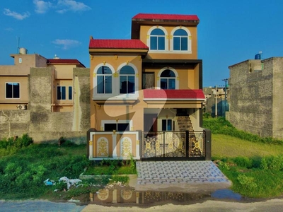 5 Marla Park Facing Beautiful Spanish House Fully Furnished For Sale Bismillah Housing Scheme