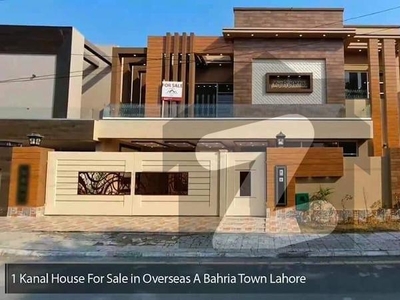 Beautiful 1 Kanal House For Sale In Bahria Town Lahore Bahria Town Overseas Enclave