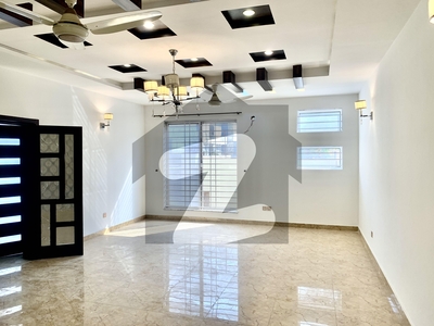 Brand New Beautiful Luxurious Double Unit Tiles Flooring House Available For Rent In D-12, Islamabad D-12
