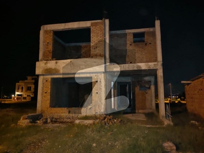 Gray structure 5 Marla House available in BAHRIA Bahria Town Phase 8