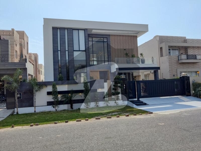 One Kanal Brand New Modern Bungalow For Sale at hot Location DHA Phase 6 Block D