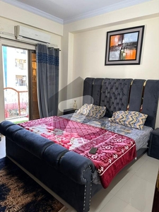 salam hights two bedrooms fully furnished apartment avilabel for rent E-11/2