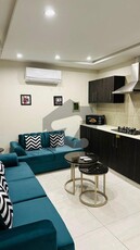 we are offering a 1 bed apartment for rent furnished apartmentsl Bahria Town Jasmine Block