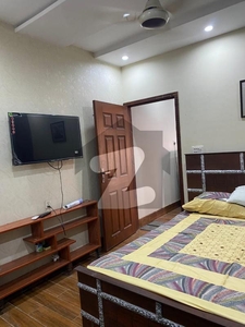 1 Bedroom Fully Furnished Flat For Rent In Block H-3 Johar Town Lahore Johar Town Phase 2 Block H3