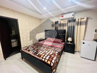 1 bedroom luxury furnished brand new studio apartment available for rent in ideal location bahria town Lahore Bahria Town Sector E
