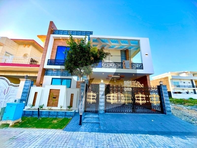 10 MARLA LUXURY BRAND NEW HOUSE FOR SALE TOP CITY 1 ISLAMABAD ALL FACILITY AVAILABLE Top City 1