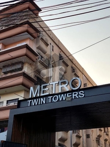3Bed DD Apartment available for rent in Metro Twin Towers Clifton Block 8