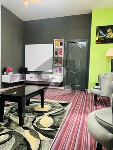 Brand New Condition Flat Fully Furnished With Gas Near Park Mosque Commercial Separate Root Ideal Location Lounge Kitchen Car Bahria Town Phase 8 Awami Villas 2