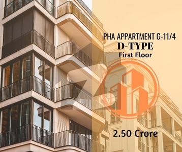 D Type 1st Floor PHA Flat Apartment For Sale In G-11/4 G-11/4