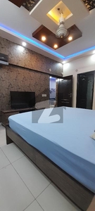 Full Furnished Apartment At Saima Royal Residency 80,000 10 Day Rent Without Utility Gulshan-e-Iqbal