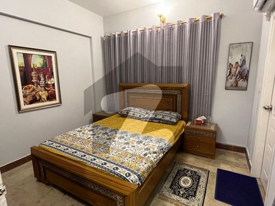 Fully Furnished 500 Square Feet 2 Bedroom Studio Apartment On Peaceful Location Of Muslim Commercial DHA Phase 6 Is Available For Rent Muslim Commercial Area