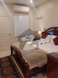 Fully Furnished Flat Is Available For Rent Bukhari Commercial Area
