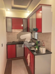 Furnished Flat 1 Bed Lounge For Rent Gulistan-e-Jauhar Block 12