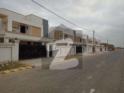 House Of 500 Square Yards Brand New West Open Corner With New Design Front 80 Feet Double Road Side 60 Feet Roan And Park Top Location Of Falcon For Sale In Falcon Complex New Malir Falcon Complex New Malir