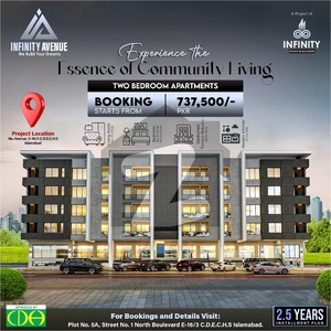 INFINITY AVENUE Two Bedroom Apartment Available For Sale In Sector E-16/2 E-16/2