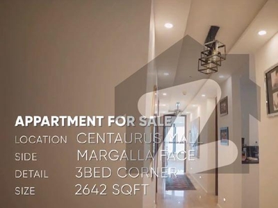 Luxurious 3 Bedroom Furnished Apartment With Spectacular Margalla Hills View In The Centaurus The Centaurus