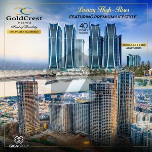 Luxury Three Bedroom Apartment For Sale In Goldcrest Highlife-1 Near Giga Mall, Defence Residency, DHA 2 Islamabad Goldcrest Highlife