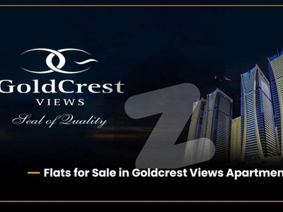 Studio Flats for Sale in Gold crest Views (New Booking) DHA Defence Phase 2