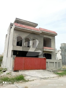 Well-Constructed Grey Structure House Available For Sale In Jinnah Gardens Phase 1 Jinnah Gardens Phase 1