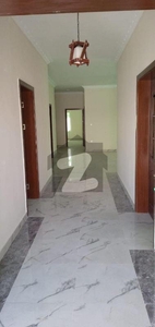 West Open Lower Portion 3 Bedrooms DD Is Available For Rent Falcon Complex New Malir